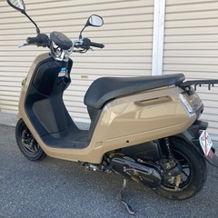 【動画】ホンダ　ダンク AF74 【自賠責10ヶ月付❗️NEWペイント　サンドベージュ】62キロ出ます❗️キャリア 付き❗️の画像