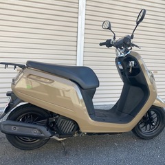 【動画】ホンダ　ダンク AF74 【自賠責10ヶ月付❗️NEWペイント　サンドベージュ】62キロ出ます❗️キャリア 付き❗️の画像