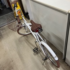 I 2511-572 ミニベロ自転車20インチ　街のちょい乗りに　動作確認済み　キズ汚れ有りの画像