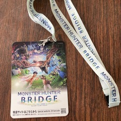 【非売品】EXPO2025 モンスターハンターブリッジ入館証の画像