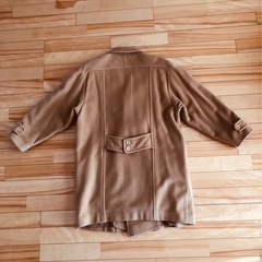 コート　薄茶の画像