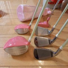 レディースゴルフクラブセット（超美品クラブ　お得オマケ付）の画像