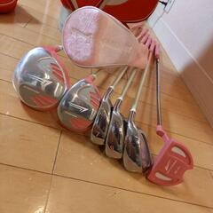 レディースゴルフクラブセット（超美品クラブ　お得オマケ付）の画像