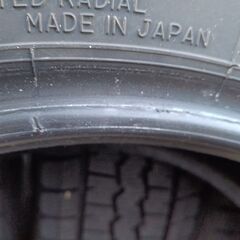 冬 ハイエース 車検対応【~90％ 富山】冬４本【点検OK】195/80R15 LT キャラバン【富山市】日本製 ダンロップ SV01 中古 195/80R15　107/105L LTの画像