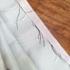 中古☆ニトリカーテンの画像