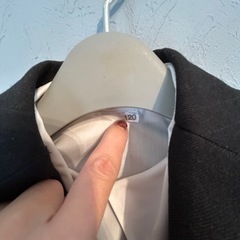 キッズスーツ110　ネクタイ2本付きの画像