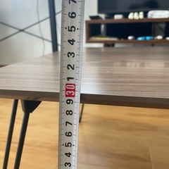 折りたたみローテーブルの画像