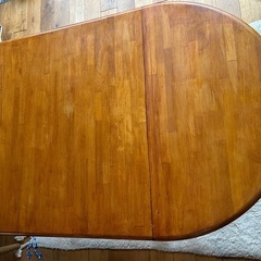 北欧風拡張テーブルの画像