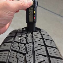☆値下げ可! 冬タイヤ 軽自動車 155/65R14 ヨコハマ IG70 バリ溝  タイヤのみ4本セット☆の画像