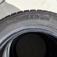 ☆値下げ可! 冬タイヤ 軽自動車 155/65R14 ヨコハマ IG70 バリ溝  タイヤのみ4本セット☆の画像