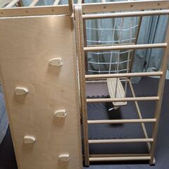 ジャングルジム 耐荷重60kg 室内ジムすべり台 キッズ 2歳~8歳の画像