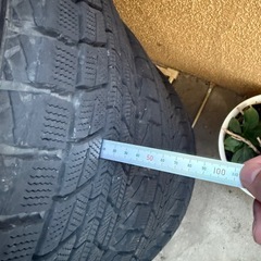 アルミホイール＆スタッドレスタイヤ 4本セット 225/65r17の画像