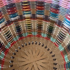 【未使用】カゴバッグ バスケットの画像