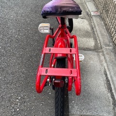 18インチ　子供用自転車の画像
