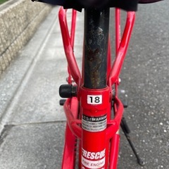 18インチ　子供用自転車の画像