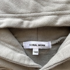 グローバルワーク　140サイズ　パーカー　トレーナーの画像