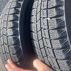 ブリヂストン スタッドレス 製
 スチールホイール付き 4本セット155/65/13の画像