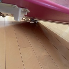 ピンクの折り畳みテーブル🌟の画像