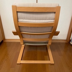 ⭐︎イケア　ポエング　1人用ソファー⭐︎ベージュ⭐︎IKEA POÄNGの画像