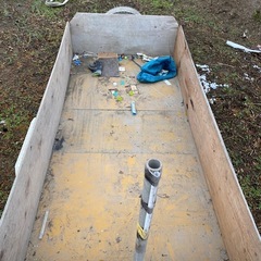 軽トレーラー 車検なし　書類ありの画像