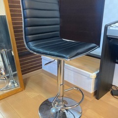 イス　バーチェアー　伸縮可能　の画像
