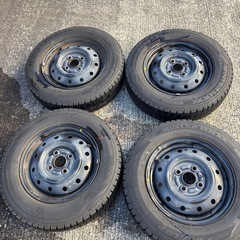 すぐ履けるスタッドレスタイヤ日本製軽自動車用
の画像