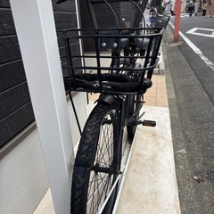 タイヤの大きい自転車の画像