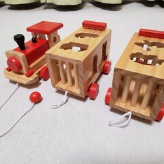 どうぶつパズル汽車の画像