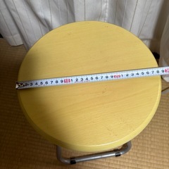 フォールディングスツール椅子あげますの画像