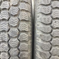   スチールホイールタイヤセット　185／80R14 5、5J   5穴　4本セットの画像