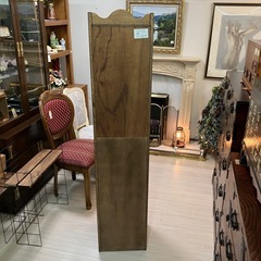 中古　三越家具ブルージュ　スリムキャビネット　カントリースタイル　天然木オーク突板　公田店の画像