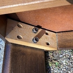 ダイニングテーブル型のこたつの画像