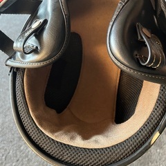 無料ですよ　原付ヘルメットと前カゴセットの画像