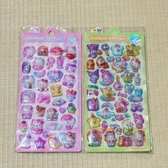 暗闇で光る‼️ 8枚セット　ボンボンドロップシール　サンリオの画像