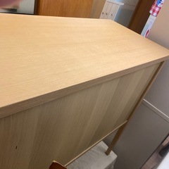 ニトリ　オーランド　ナチュラルキャビネット 幅約120cmの画像