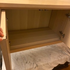 ニトリ　オーランド　ナチュラルキャビネット 幅約120cmの画像