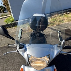 原付バイク　風防　スクリーンの画像