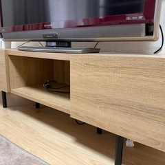 ✨【テレビ台】シンプルで使いやすいローボード／幅119cm・状態良好✨の画像