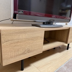 ✨【テレビ台】シンプルで使いやすいローボード／幅119cm・状態良好✨の画像