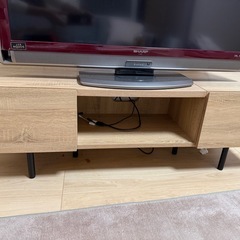 ✨【テレビ台】シンプルで使いやすいローボード／幅119cm・状態良好✨の画像