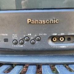 21型　パナソニックブラウン管テレビの画像