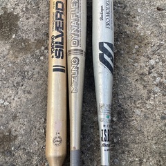 野球バット　3本セットの画像