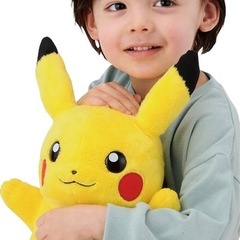 タカラトミー 『 ポケットモンスター ギュッとして! おしゃべりピカチュウ 』の画像