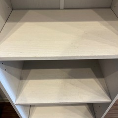 【本日まで】カラーボックス　4段　棚板調整可　の画像