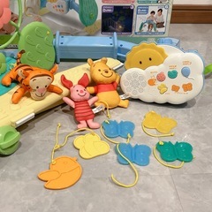 くまのプーさん 6WAYジムにへんしんメリーの画像