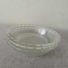 ガラス皿3枚セット(パイレックス)の画像
