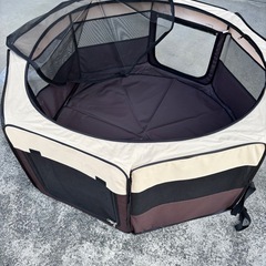 室内用　折りたたみメッシュサークルの画像