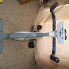 【紋別市発】zepan&nexgim AI フィットネスバイク 家庭用 静音 エアロ バイク80段階負荷調整 / 無制限連続稼働/データ追跡/サドル調整可/スピンバイク 運動不足解消 NEXGIM-MG03　　清掃済み　作動確認済み　中古品の画像