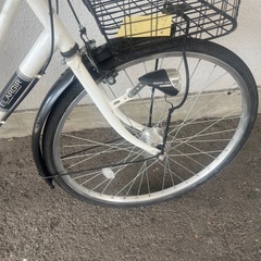 １１J23　ホームサイクル２６サイズ　６段変速オートライト　★自転車専門店の中古車です★　【消費税込み・防犯登録６００円込みの画像