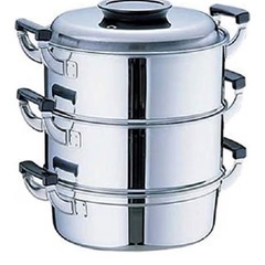 【美品】神戸製鋼所 29cm 蒸し器 の画像